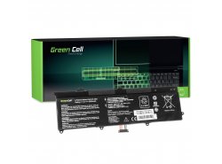 Green Cell Batterij C21-X202 voor Asus X201 X201E VivoBook X202 X202E F201 F201E F202 F202E Q200 Q200E S200 S200E