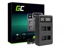 Kamera Akku-Ladegerät AHBBP-501 Green Cell ® für GoPro AHDBT-501, HD Hero5, HD Hero6+