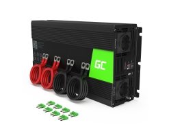 Green Cell ® 2000W / 4000W zuivere sinusomvormer Omvormer 12V 230V-omvormer