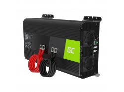 Green Cell ® 1000W / 2000W zuivere sinusomvormer Omvormer 12V 230V-omvormer
