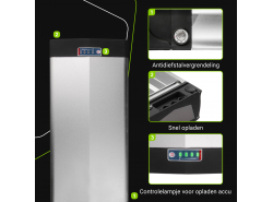 Green Cell® E-Bike Akku 48V 20Ah E-Bike Li-Ion Rear Rack Batterie mit Ladegerät