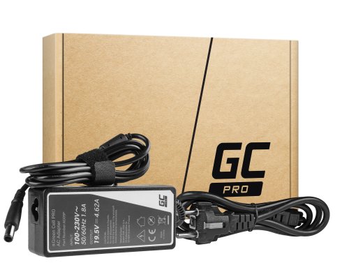 Voeding / lader Green Cell Pro 19.5V 4.62A 90W voor Dell Inspiron 15R N5010 N5110 Latitude E6410 E6420 E6430 E6510 E6520