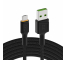 Kabel Micro USB 2m LED Green Cell Ray met snelladen, Ultra Charge, Quick Charge 3.0