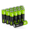 16x Oplaadbare batterijen AA R6 2600mAh Ni-MH accu's Green Cell