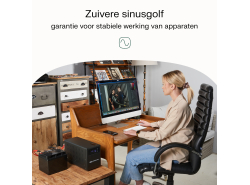 Green Cell UPS 1200VA 800W Unterbrechungsfreie Stromversorgung mit LCD Display